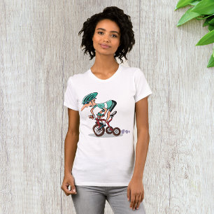 T-shirt Femme Racer Sur Tricycle