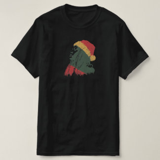 T-shirt femme rastafarienne de Noël