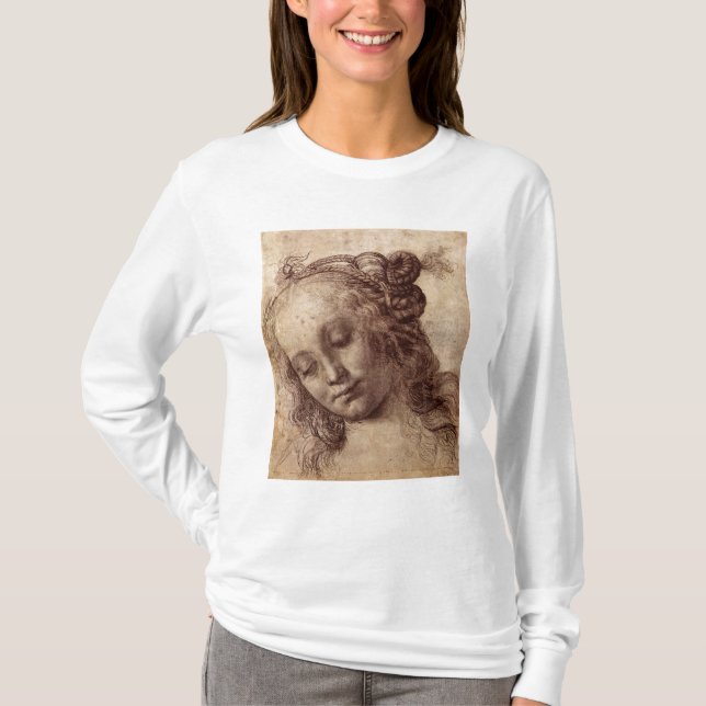 T-shirt Femme regardant vers le bas (Devant)