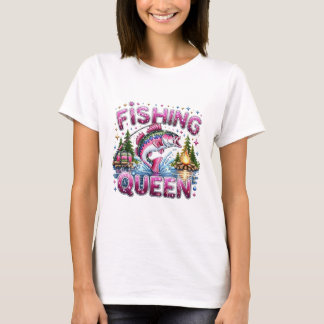 T-Shirt Femme Reine de la Pêche 