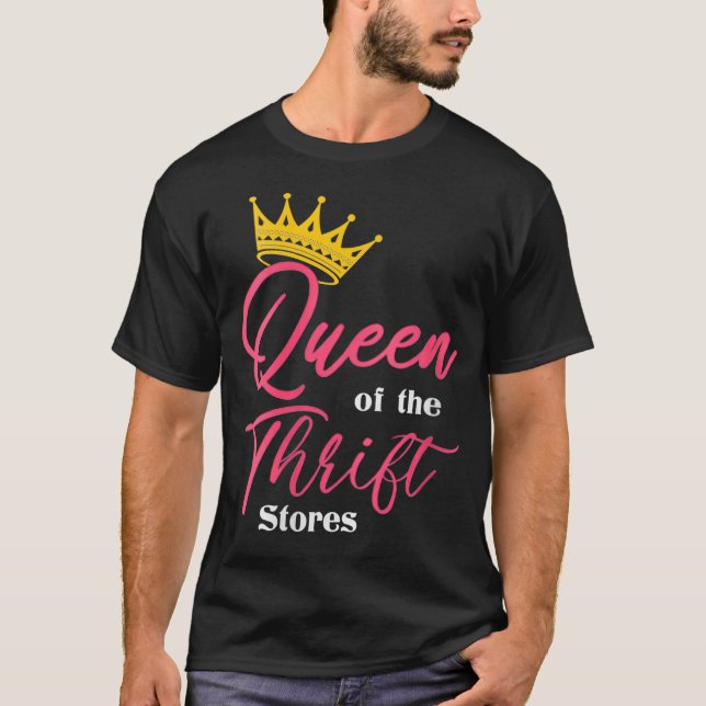 T-shirt Femme Reine de l'Éthrift Magasin Addict Gi (Devant)