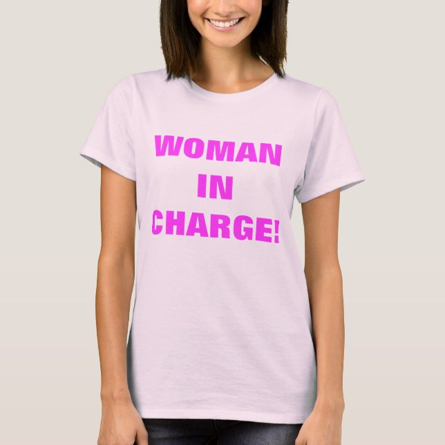T-SHIRT FEMME RESPONSABLE ! (Devant)