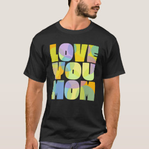 T-shirt Femme Rétro Années 60 70 Vintage Maman Graphique V