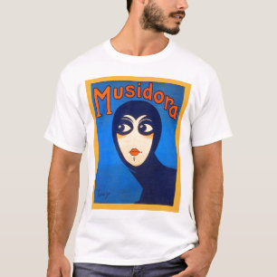 T-shirt Femme Rétro Vintage Théâtre Musidora Jeanne Roques