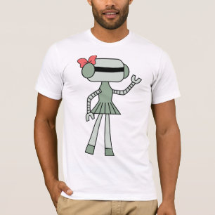 T-shirt Femme Robot Mens