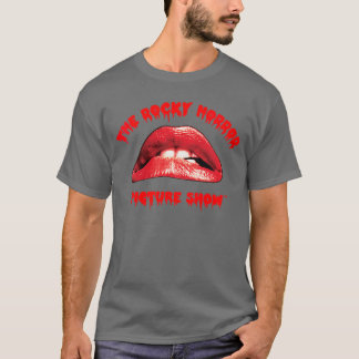 T-shirt Femme Rocky Horror Picture Show Lèvres VNeck amusa