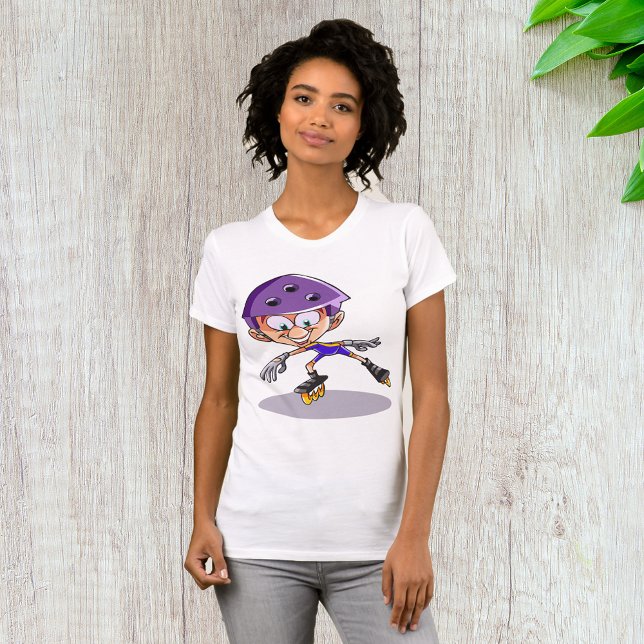 T-shirt femme Rollerblader (Créateur téléchargé)