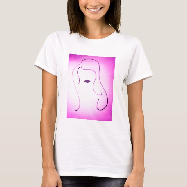 T-shirt Femme rose (Devant)