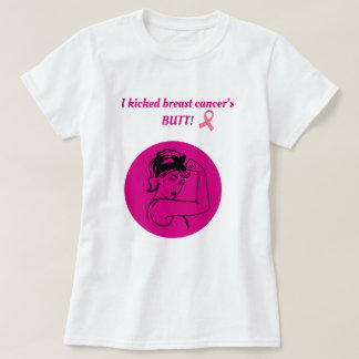 T-Shirt Femme Rose Contre le Cancer du Sein