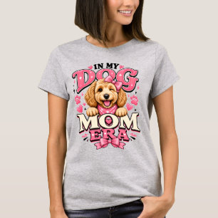 T-Shirt Femme Rose Mignon 'À l'Ère de Maman de Chi
