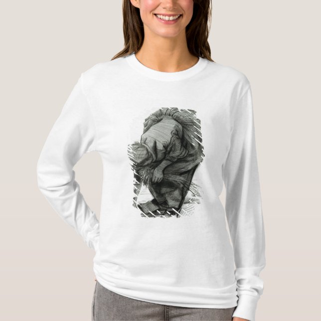 T-shirt Femme rurale de Vincent van Gogh | glanant, 1885 (Devant)