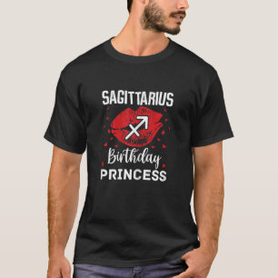 T-shirt Femme Sagittarius Anniversaire Princesse Zodiac 1