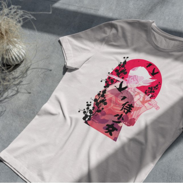 T-shirt Femme samouraïe (Créateur téléchargé)