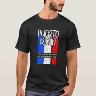T-shirt Femme Sarcasme adulte plaisanter Porto-Rico
