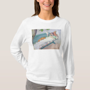 T-shirt Femme se trouvant sur un banc, 1913