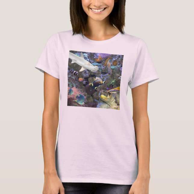 T-shirt femme Sea Life (Devant)