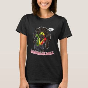 T-shirt Femme sénégalaise Indestructible Patrimoine sénéga