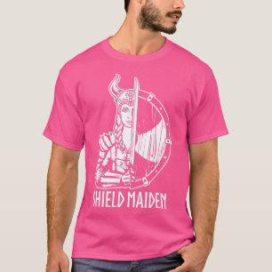 T-shirt Femme Shield Maiden Girl Viking