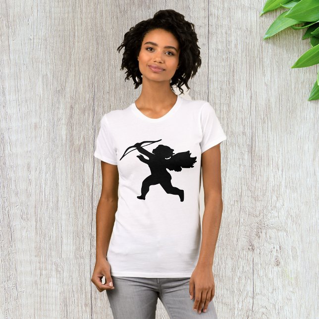 T-shirt femme silhouette mignonne (Créateur téléchargé)