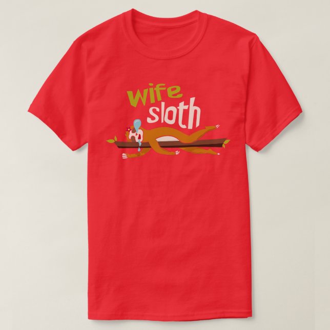 T-shirt Femme Sloth (Design devant)