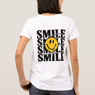 T-shirt femme « Smile » Positive vibes