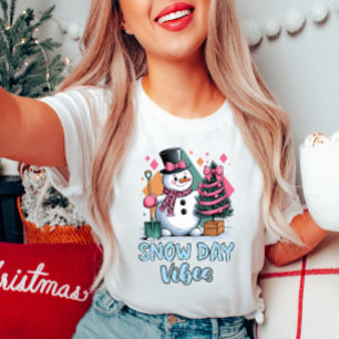 T-shirt femme Snowman Vibes