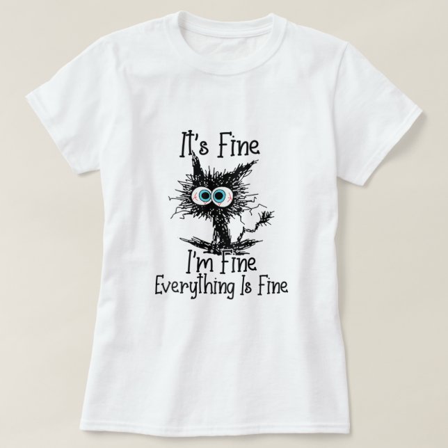 T-shirt Femme Son Im Fin Tout Est Beau Amusant c (Design devant)