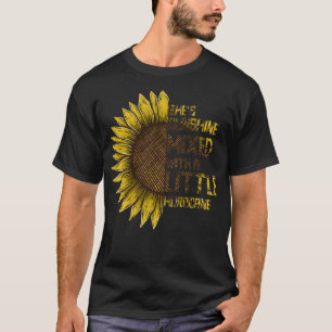 T-shirt Femme Son soleil Mied Hurricane Tournesol amour