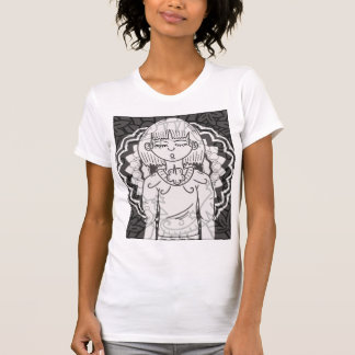 T-shirt femme souffle abstrait
