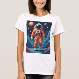 T-shirt Femme Spaceman