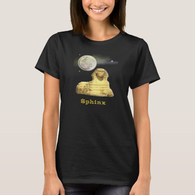 T-shirt femme sphinx égyptienne (Devant)