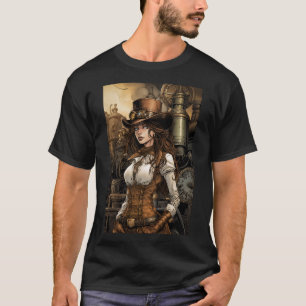 T-shirt Femme Steampunk