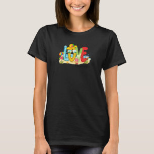T-shirt Femme Summer Love Nannielife Nannie Love Beach Va