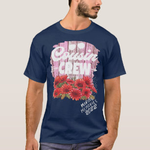 T-shirt Femme Sunflower Cousin Crew 2022 Faire des souveni