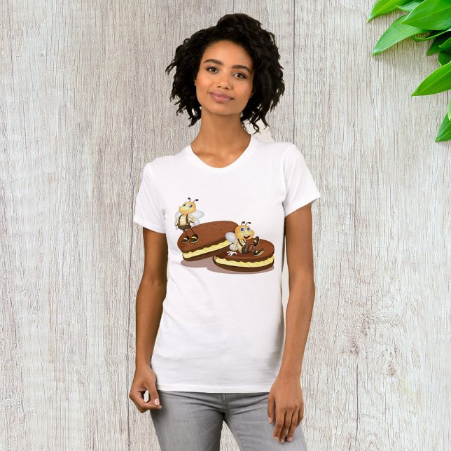 T-Shirt Femme Sur Deux Biscuits (Créateur téléchargé)