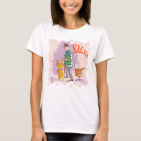 T-shirt femme tambour de salsa