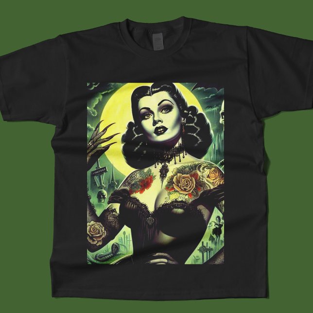 T-shirt Femme Tattoo Goth (Créateur téléchargé)