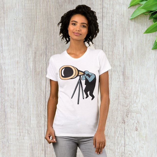 T-shirt femme télescope (Créateur téléchargé)