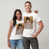 T-shirt Femme tenant un chien (Unisex)
