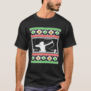 T-shirt Femme Tir à l'arc Maman Noël Laide Sœur