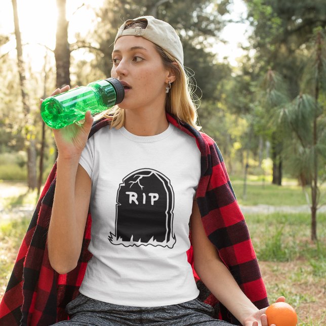 T-shirt Femme Tombstone RIP (Créateur téléchargé)