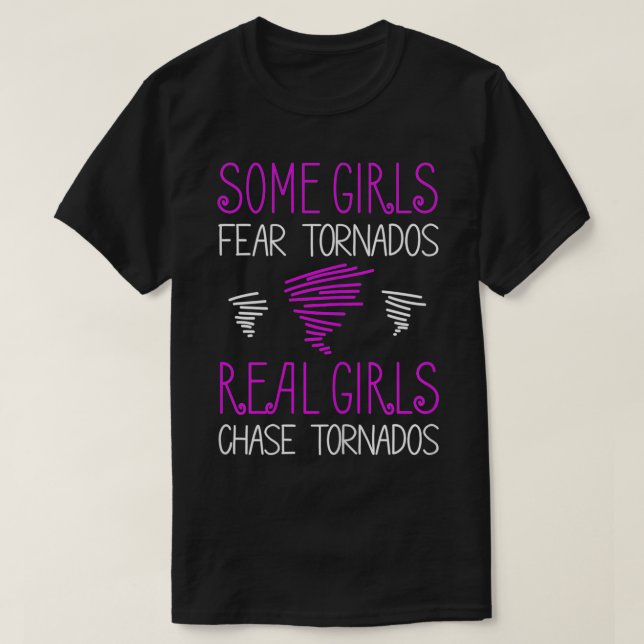 T-shirt Femme Tornado Chaser (Design devant)