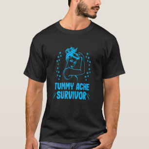 T-shirt Femme Tummy Ache Survivor Tummy Ache Survivor