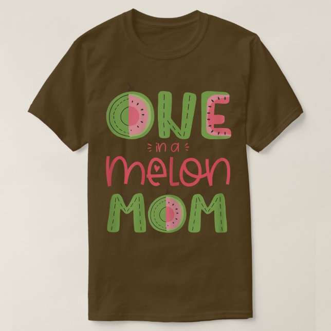 T-shirt Femme Un Dans Un Melon Maman mignonne Watermelon F (Design devant)