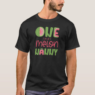 T-shirt Femme Un Dans Un Melon Nanny mignonne Watermelon D