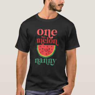 T-shirt Femme Une Pastèque Mignonne Nounou Premier