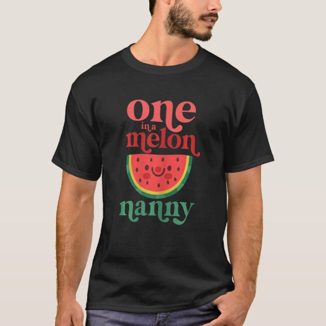 T-shirt Femme Une Pastèque Mignonne Nounou Premier  (Devant)