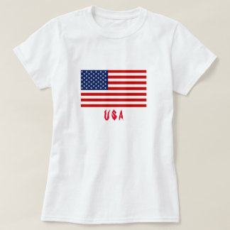 T-shirt femme USA