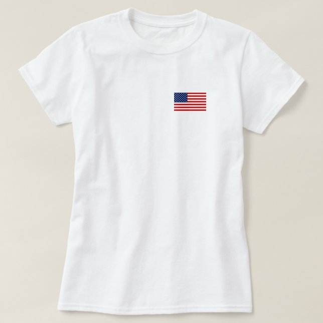 T-shirt femme USA (Design devant)
