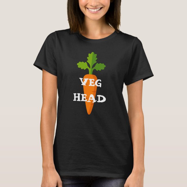T-Shirt femme Veg Head (Devant)